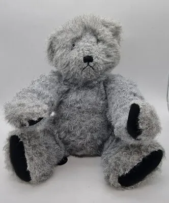 £29.99 • Buy Shirley Harding Handmade Weeny N Woppa Growling Posing Bear Plush Grey Teddy Bea