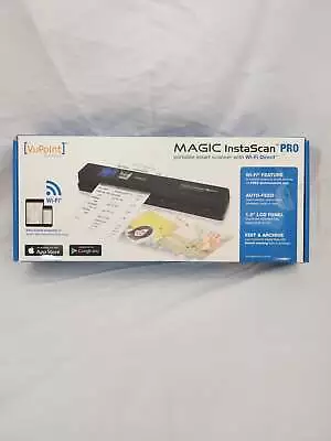 VuPoint Magic InstaScan Pro Portable Wi-Fi Smart Scanner • $35