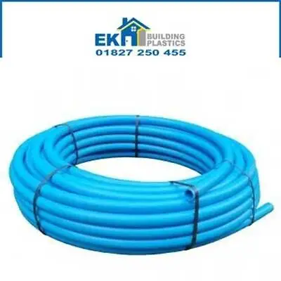 MDPE FITTINGS BLUE PIPE WATER UNDERGROUND 20mm  25mm  32mm • £6.75