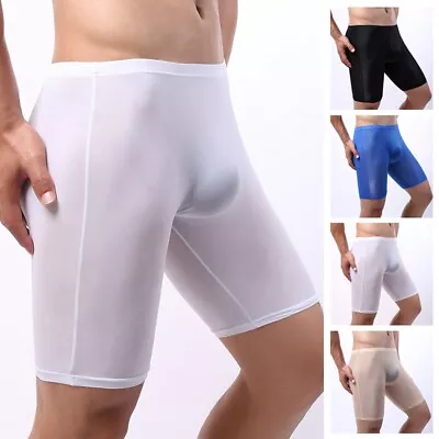 £8.76 • Buy Knickers Boxer Briefs Underwear See Through Boxer Briefs Shorts Seamless Soft