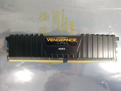 Corsair 16GB DDR4 3000Mhz Ram 1 X 16GB Vengeance LPX Desktop PC Memory Tested • £32.89