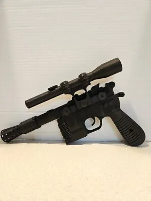 Han Solo DL-44 Blaster  (3D Printed) Fully Assembled Painted Black • $24.99