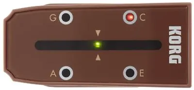 Korg - MiniPitch Compact Clip-on Ukulele Tuner - Brown • £14.06