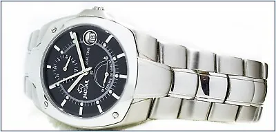 Jaguar Men's Watch Automatic Dual Time Gear Reserve Swiss Made Stainless J297/2 • £578.91