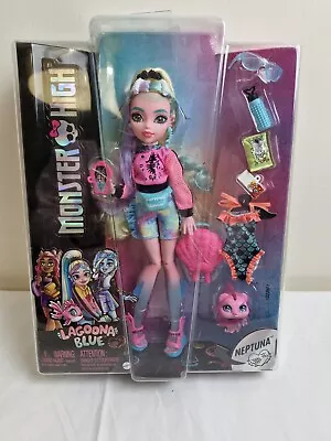 Monster High Doll Lagoona Blue With Accessories New Factory Sealed 2022 Mattel  • $37.34