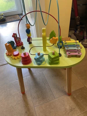 £10 • Buy Chad Valley Wooden Activity Table