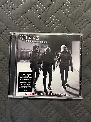 Live Around The World By Queen/Adam Lambert (CD 2020) • $15