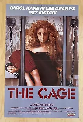 THE (MAFU) CAGE (1978) Video Store VHS Promo Mini Poster Magnum Ent Horror Drama • $8