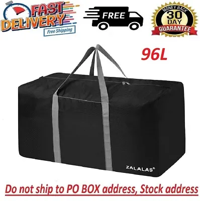 Extra Large Duffle Bag96L Lightweight Travel Duffle Bag Foldable Waterproof NEW • $14.97
