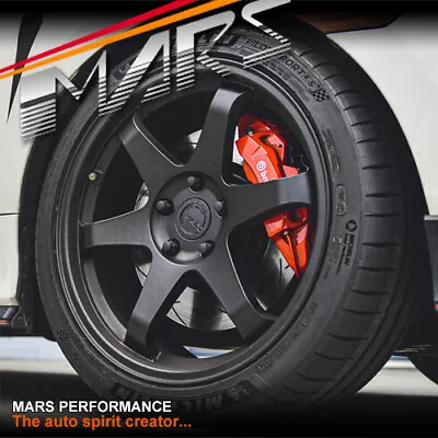 MARS MP-37 19 Inch JDM Black Wheels Rims 5 X 120 BMW Commodore TE37 Type R Civic • $1699.99