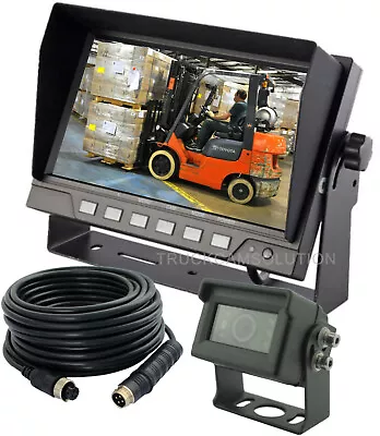 7  Rear View Backup Reverse Camera System For Skid Steerrvforklift Box Truck • $151.05