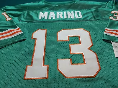 Dan Marino Miami Dolphins Jersey Xl Original Type Sewn Quality Nfl  • $70