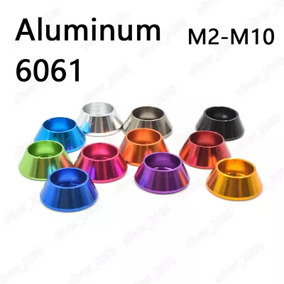Aluminum 6061 Fisheye Washer Socket Cap Head Gasket M2 M2.5 M3 M4 M5 M6 M8 M10 • $73.06
