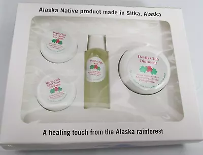 Devils Club Alaska Native Oil Lip Balm Ointment Natural Set 4 • $14.99