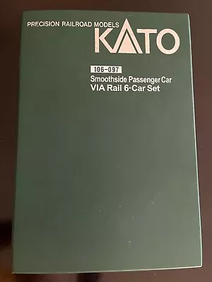 Kato N Scale Via Rail 6 Car Set Used 106-097 • $210