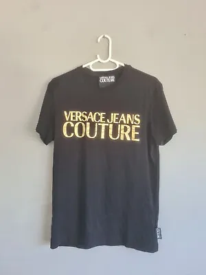 Black/Gold Versace Jean Couture Shirt - Genuine - Size Small • $150