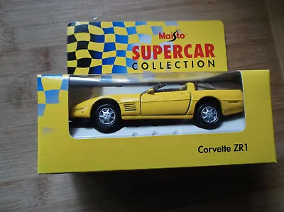 Maisto Supercar Collection Corvette ZR1 Diecast Model Car NEW IN BOX • £1.75