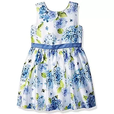 Gymboree 5T EASTER DRESSED UP PERIWINKLE BLOOMS FLORAL DRESS NWT • $17.99