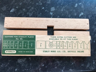 £15 • Buy Stanley Plane No 50 Empty Box For Cutters Blades