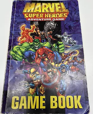 Marvel Super Heroes Adventure Game Book 1998 • $37.99