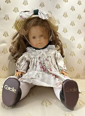 Corolle Poupee Toddler Doll 17  42cm Redhead 94-17 V14 G 1993 Made In France Vtg • $60