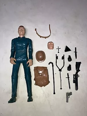 Vintage Marx Mike Hazard Double Secret Agent 12” Action Figure W/ Accessories • $55