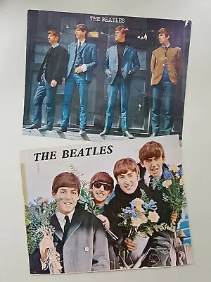 2x Beatles 1963 Colour Photo Card Europe Tour & Promotional Shot • $30