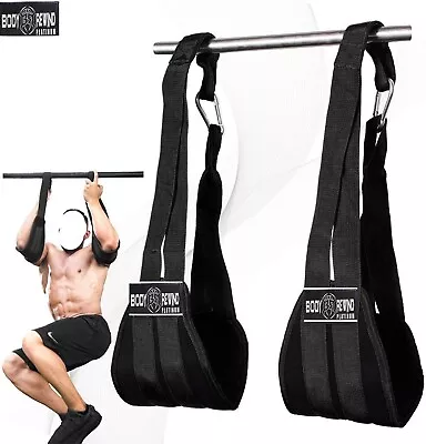 Best Ab Sling Arm Straps For Weightlifting Abdominal Hanging Pull Crunch Gym • $12.84