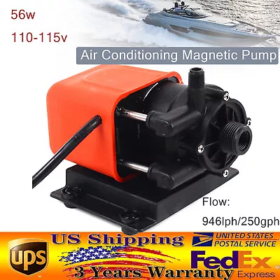 56W Marine Boat Air Conditioning Circulation Pump Seawater Circulation Pump • $87.40