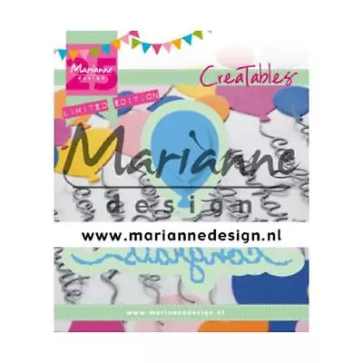 Marianne Design 25th Anniversary Creatables Cutting Dies - Congrats & Balloon • £1.89