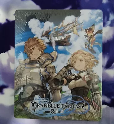 Granblue Fantasy Relink Custom Made Steelbook Case For PS4 PS5 Xbox Case Only G2 • $19.99