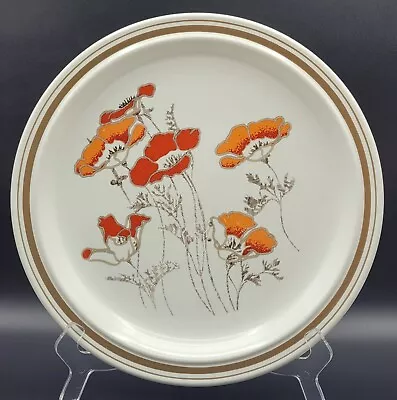 £7.50 • Buy Royal Doulton Fieldflower Lambethware Dinner Plate Poppies Pattern 26.5 Cm (5)