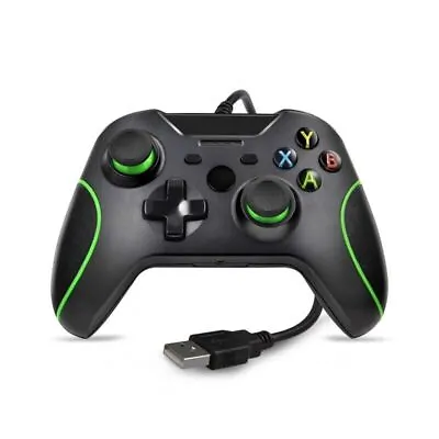 $42.98 • Buy Wired USB Controller Gamepad Compatible For Microsoft Xbox One Slim PC Windows