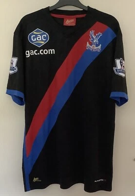 £25 • Buy Crystal Palace Evil Sash 2013/14 Away Shirt With EPL Arm Badges - Size Medium