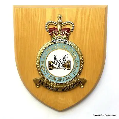 RAF Central Reconnaissance Establishment Badge Plaque Shield Royal Air Force A • £82.49