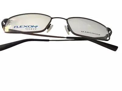 Flexon Select 1143 Eyeglasses Frames Marchon Eyeglass Expresso Memory Metal 51  • $49.93