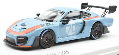 Minichamps 64  Gulf  2018 Porsche 935/19 1:64 Scale Diecast Car 643061104 • $20.99