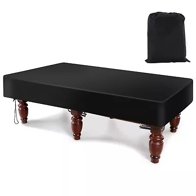 Pool Table Cover 420D Billiard Table Cover Waterproof And Tearproof 7/8/9 ... • $44.40