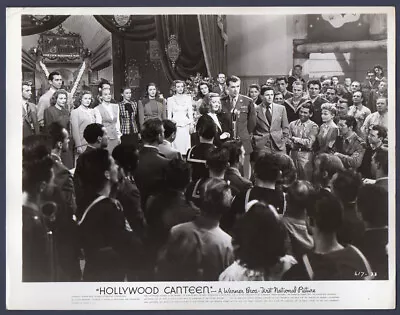 Bette Davis John Garfield HOLLYWOOD CANTEEN Andrea King Dolores Moran ORIG PHOTO • $34.95