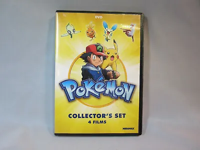 $9.99 • Buy POKEMON COLLECTOR'S SET 4 MOVIES New DVD 4Ever 5 Heroes 6 Wish Maker 7 Deoxys