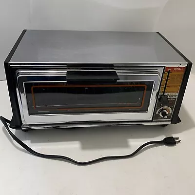 Vintage GE General Electric Toast-R-Oven Broil Bake Toaster TR900B 7703 Chrome • $65.51