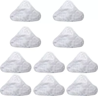 10 Pack Replacement Pads Compatible With H2O H20 Mop X5 Steam Steam Mop Pads • $24.99