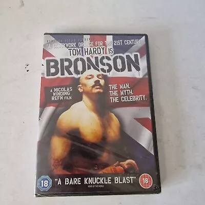 Bronson Charles Bronson - Tom Hardy - 18 - DVD - New & Sealed - Free P&P - NEW • £3.97