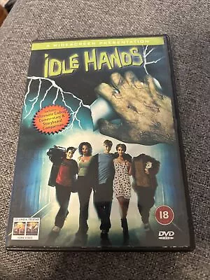 Idle Hands 1998 DVD Classic Teen Horror Comedy Starring Devon Sawa Jessica Alba • £3.99