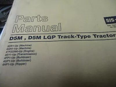 Caterpillar D5M D5M LGP Tractors Parts Manual • $47.99