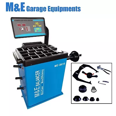 Wheel Balancer Home Garage Equipment Service ME-B610 Shop Tools Repair Machines • $1048