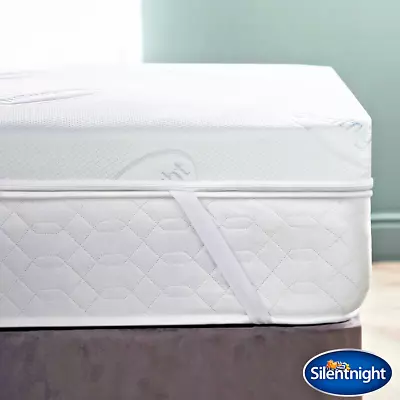 Silentnight Memory Foam Mattress Topper  Hypoallergenic Removable Washable Cover • £155.95