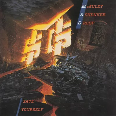 McAuley Schenker Group Save Yourself MUSIC AUDIO CD 1989 Hard Rock Album Capitol • $14.99