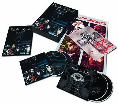 Black Sabbath Live Evil 4CD Super Deluxe 40th Anniversary Box Set NEW/SEALED • $126.60