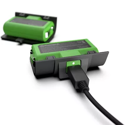 PowerA Play & Charge Battery Kit For Xbox One & Series X/S Controllers Green • $40